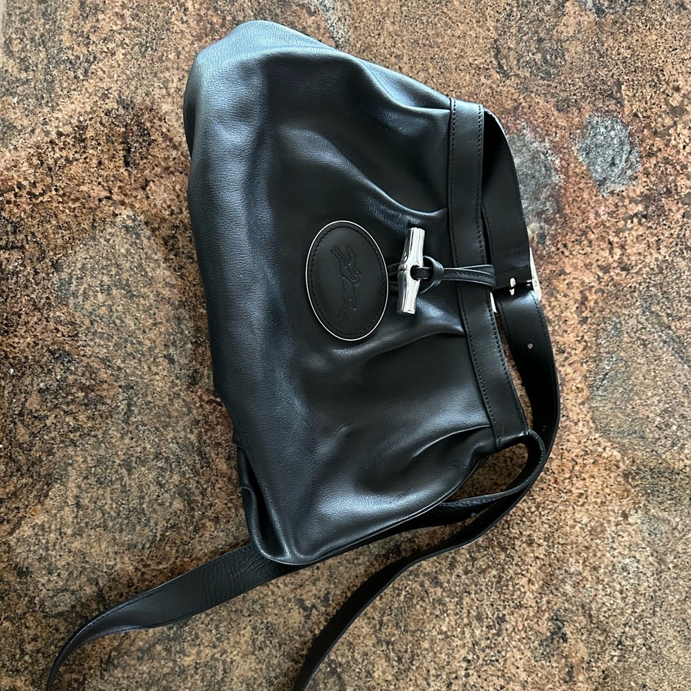 Black Longchamp bag
